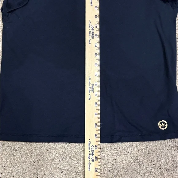 Michael Kors Midnight Blue Ruffle Sleeve Top - Picture 6 of 6